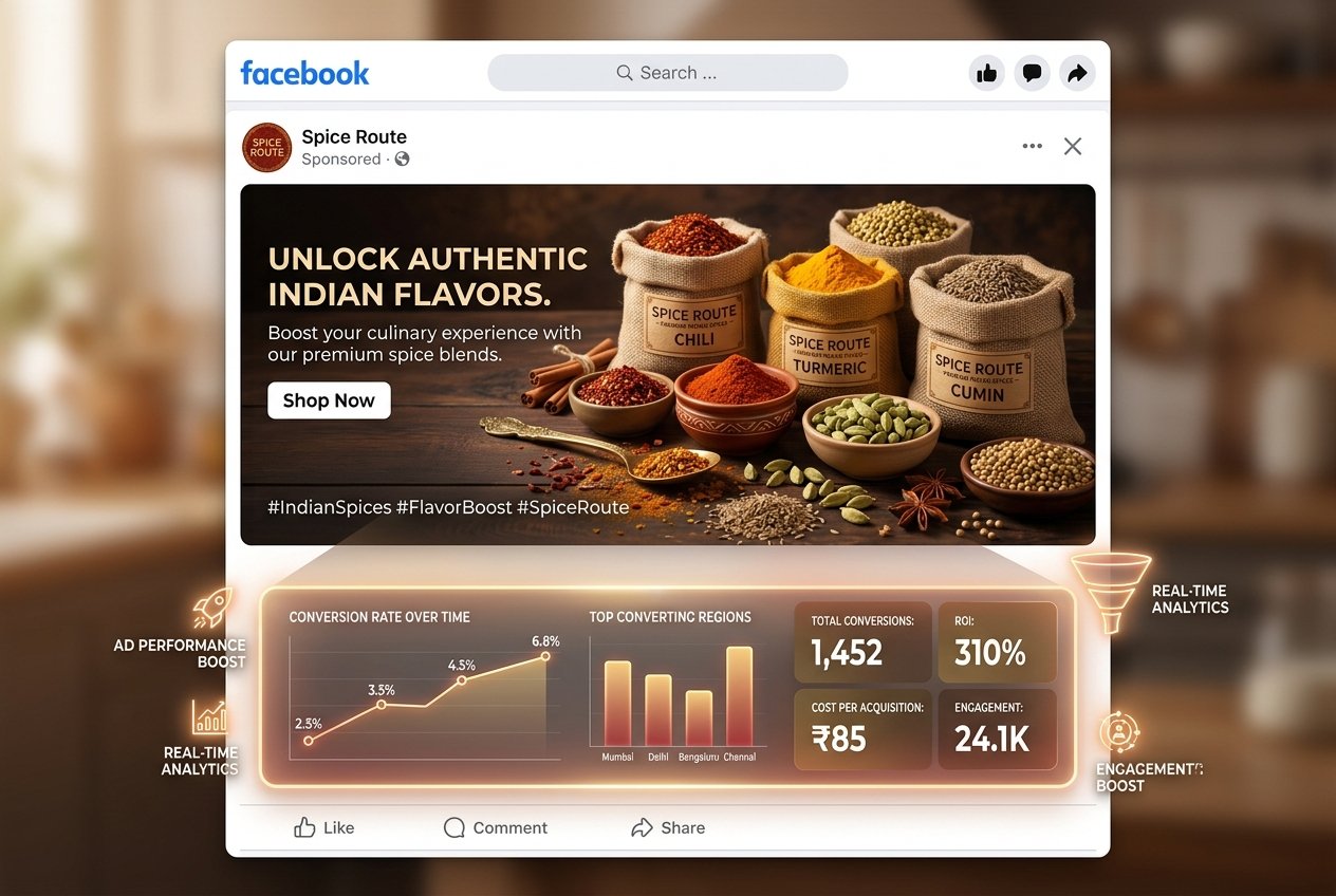 Punjab Spices Co. - High-Conversion E-commerce Funnel