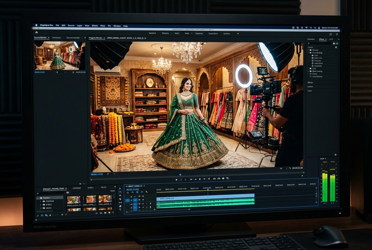 Vogue Punjab Boutique - Cinematic Brand Narrative